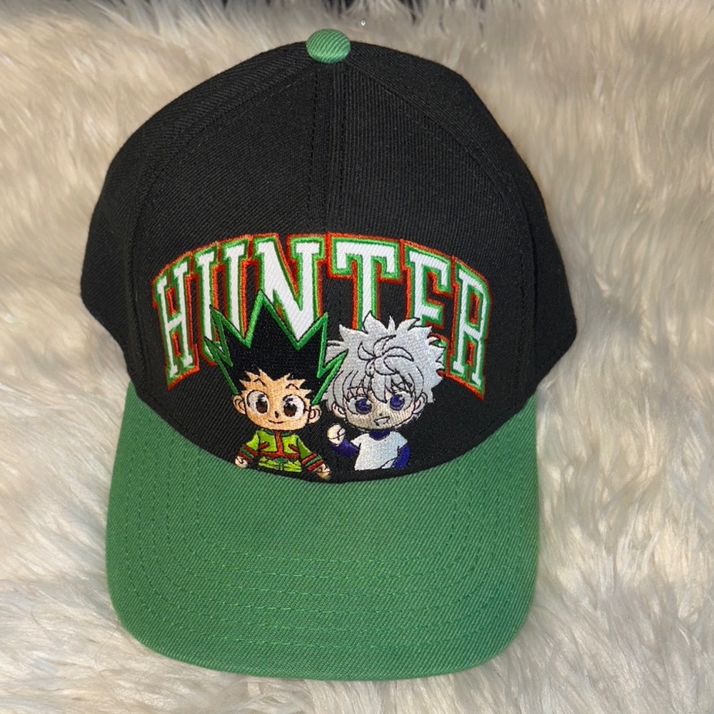 Hunter Black and Green Cap
